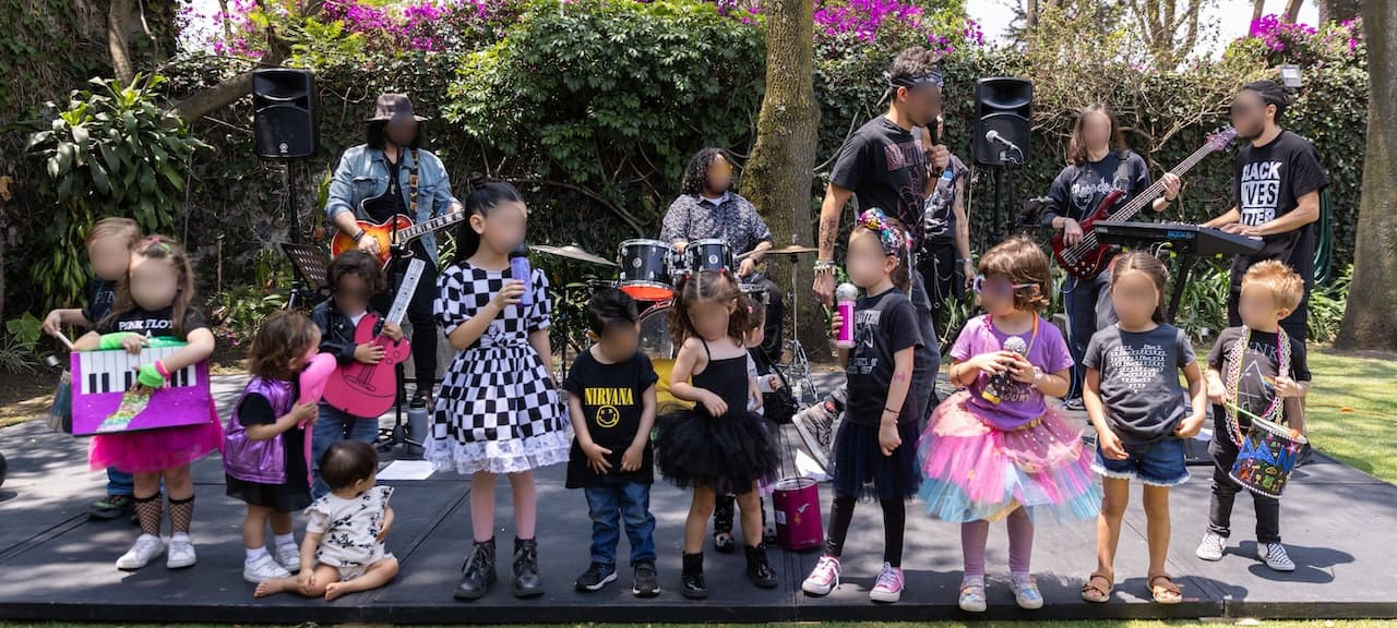 Concierto semestral con familias y niños de la comunidad MCS